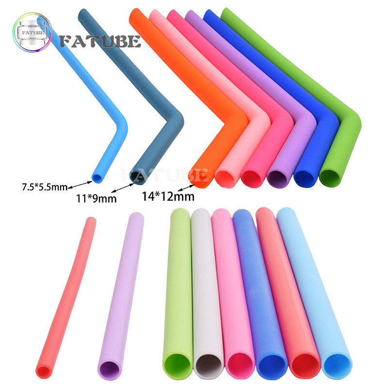 10 Chiếc Fatube Ốp Ống Hút Con - đánh giá và giá Reusable Straw