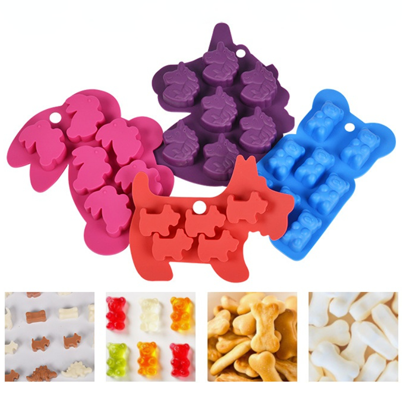 Animal Bear Cat Shape Silicone - đánh giá và giá Eco Soap