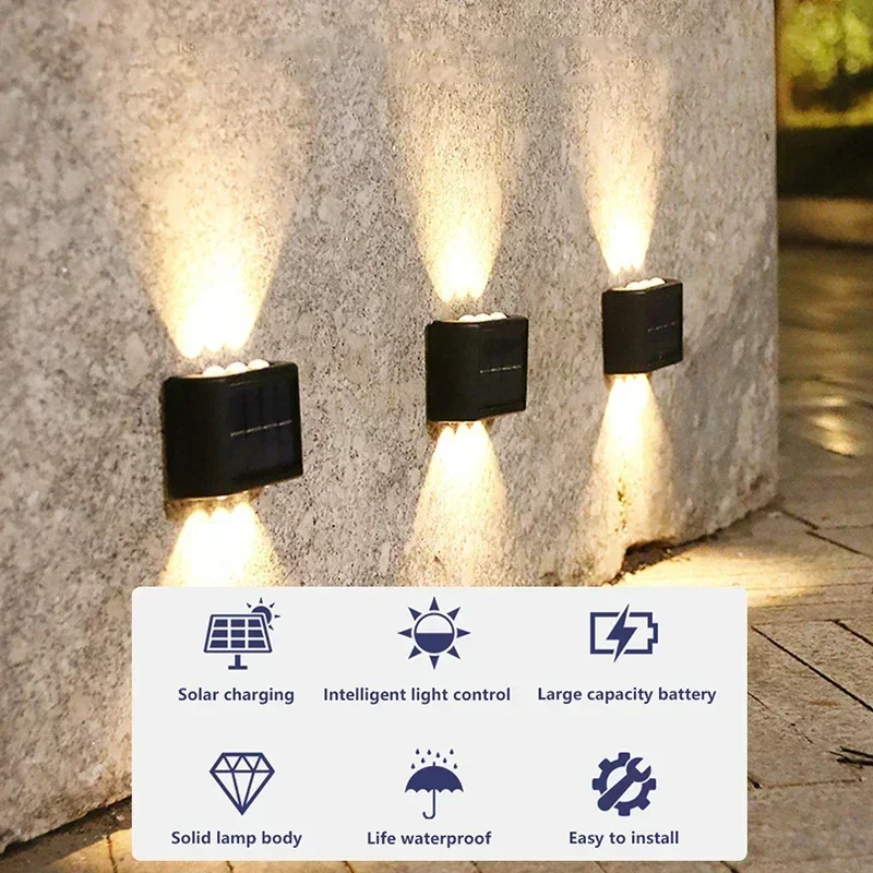 COB Solar Wall Lamp Outdoor Wa - đánh giá và giá Solar Garden Light