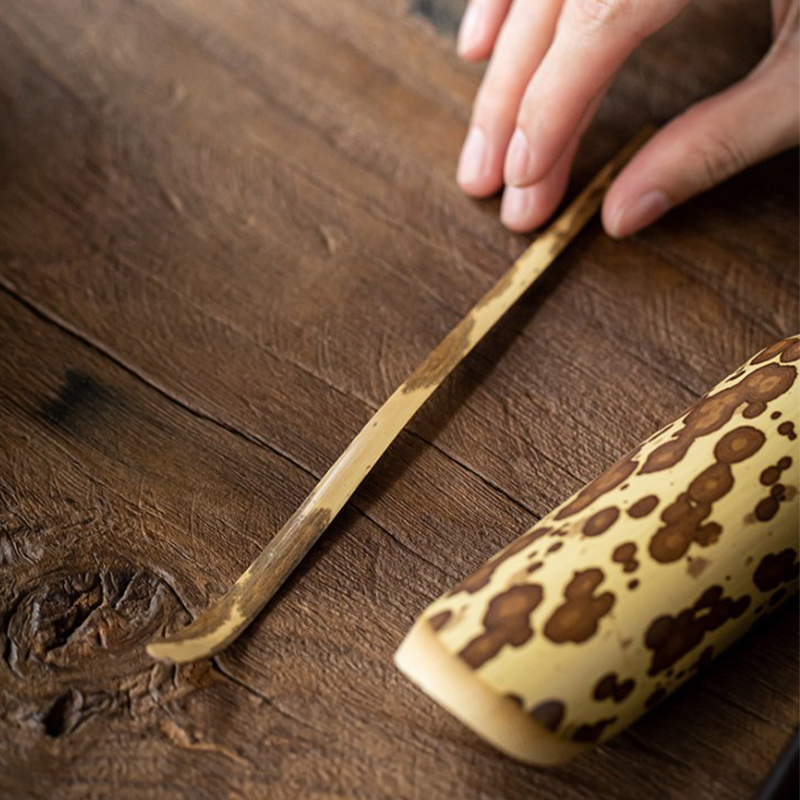 Handmade Wood Tea Matcha Stick - đánh giá và giá Bamboo Cutlery