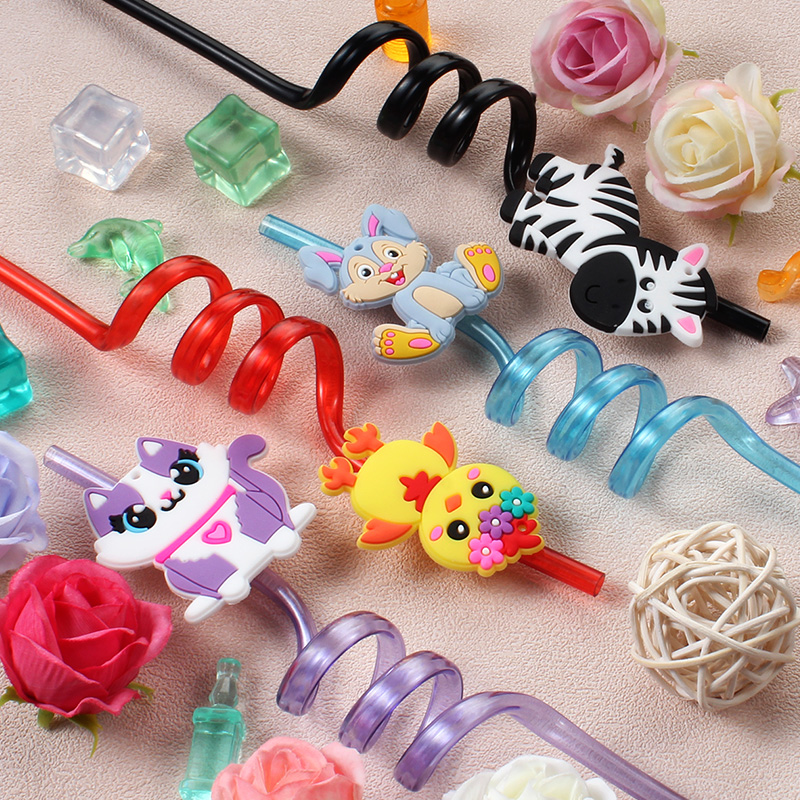 6pcs Zoo-themed Straws  Reusab - đánh giá và giá Reusable Straw