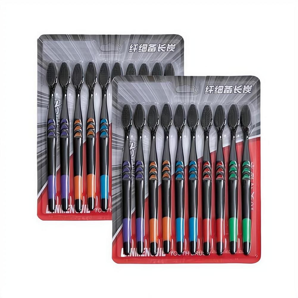 10 Pieces Packed Soft Bristle  - đánh giá và giá Bamboo Toothbrush