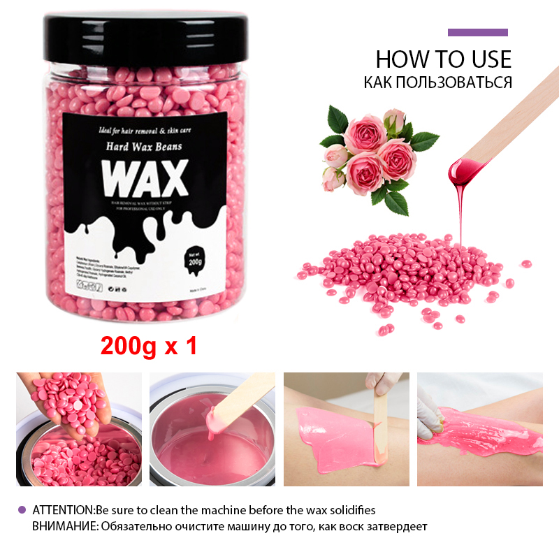 200g/400g Depilatory Wax Beans - đánh giá và giá Beeswax Wrap