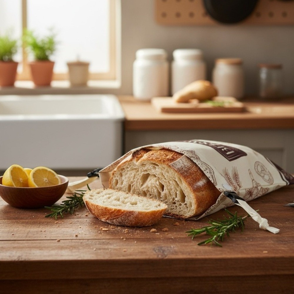 New Reusable Beeswax Bread Bag - đánh giá và giá Reusable Bag