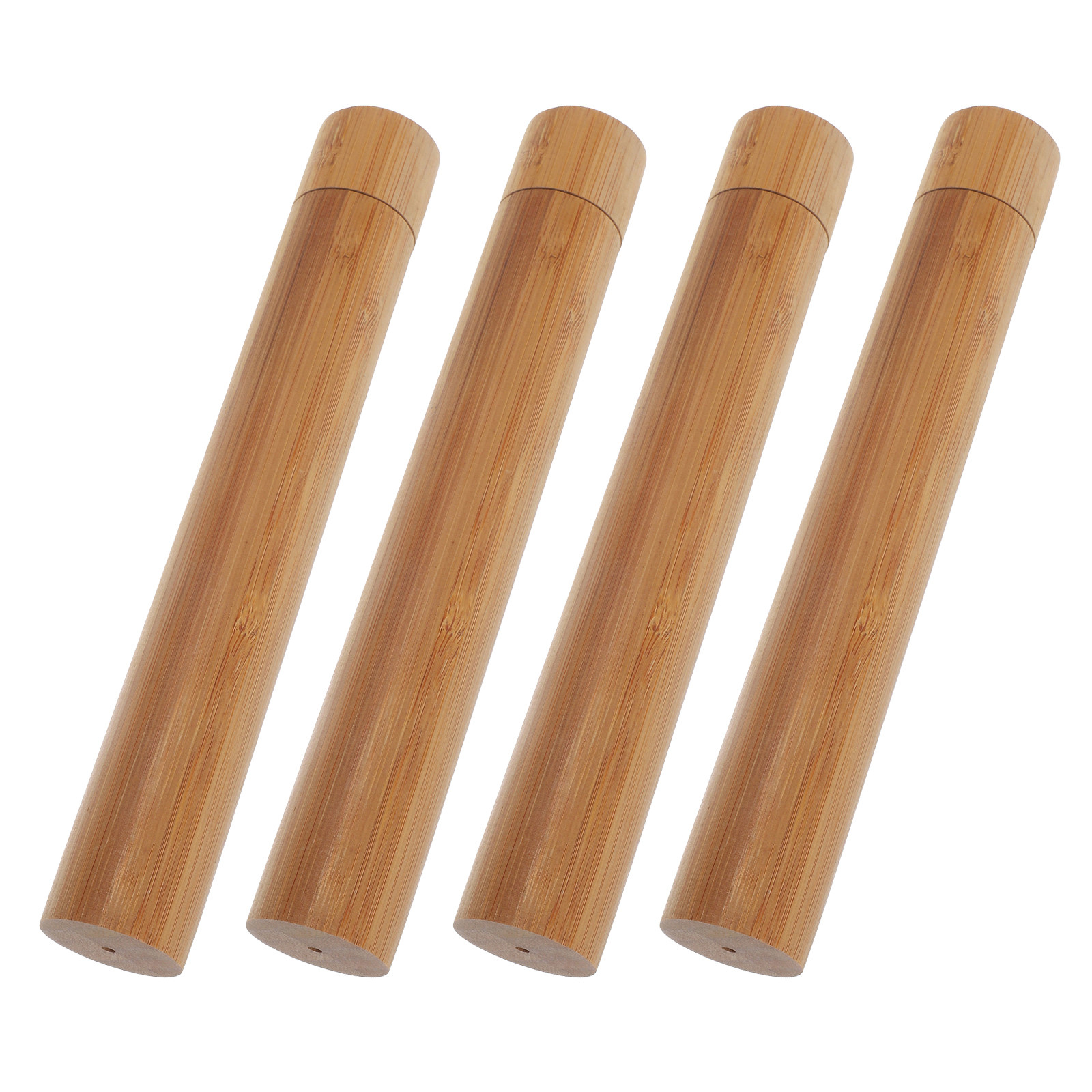 4 PCS Portable Toothbrush Cart - đánh giá và giá Bamboo Toothbrush