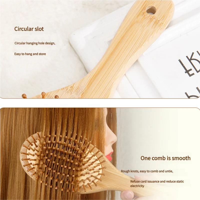 Bamboo Hair Brush Women Stylin - đánh giá và giá Bamboo Toothbrush