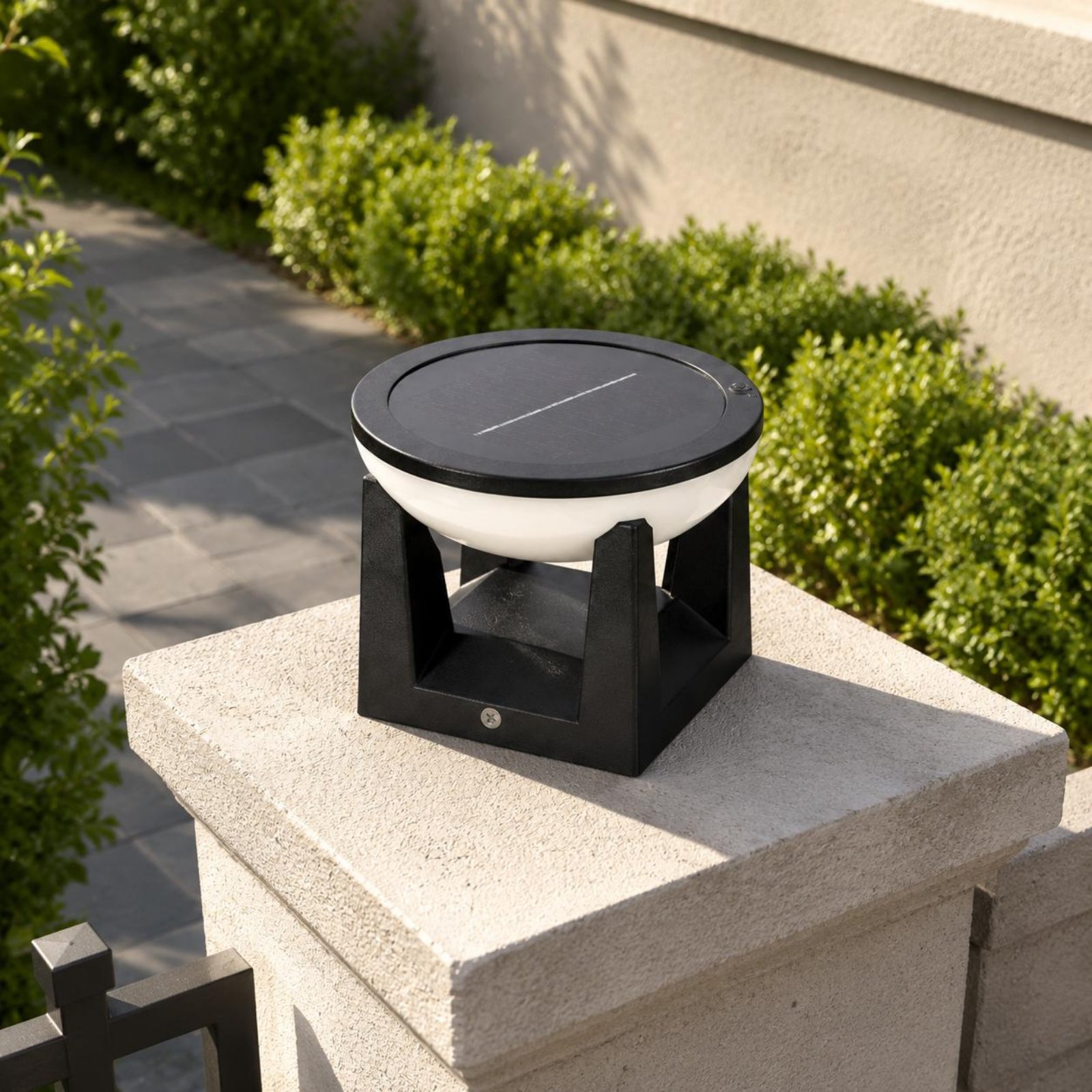 Solar Post Light Easy to Insta - đánh giá và giá Solar Garden Light