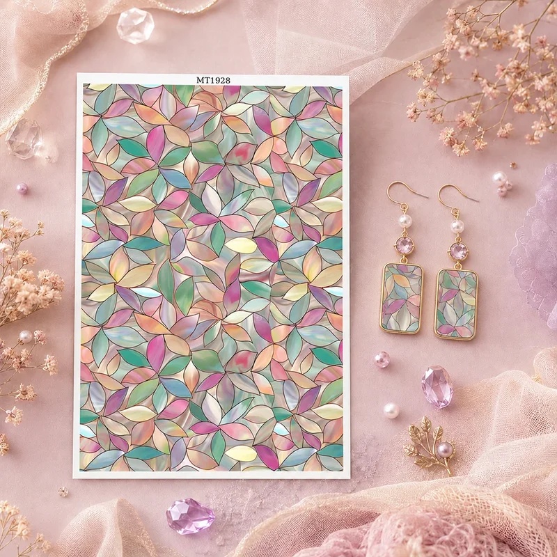 Giấy in hình hoa văn kính màu, - đánh giá và giá Beeswax Wrap